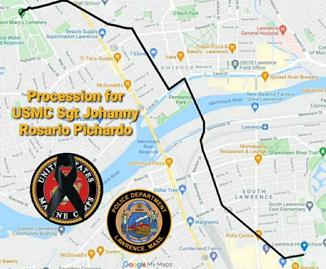 Procession Route - 9-14-21