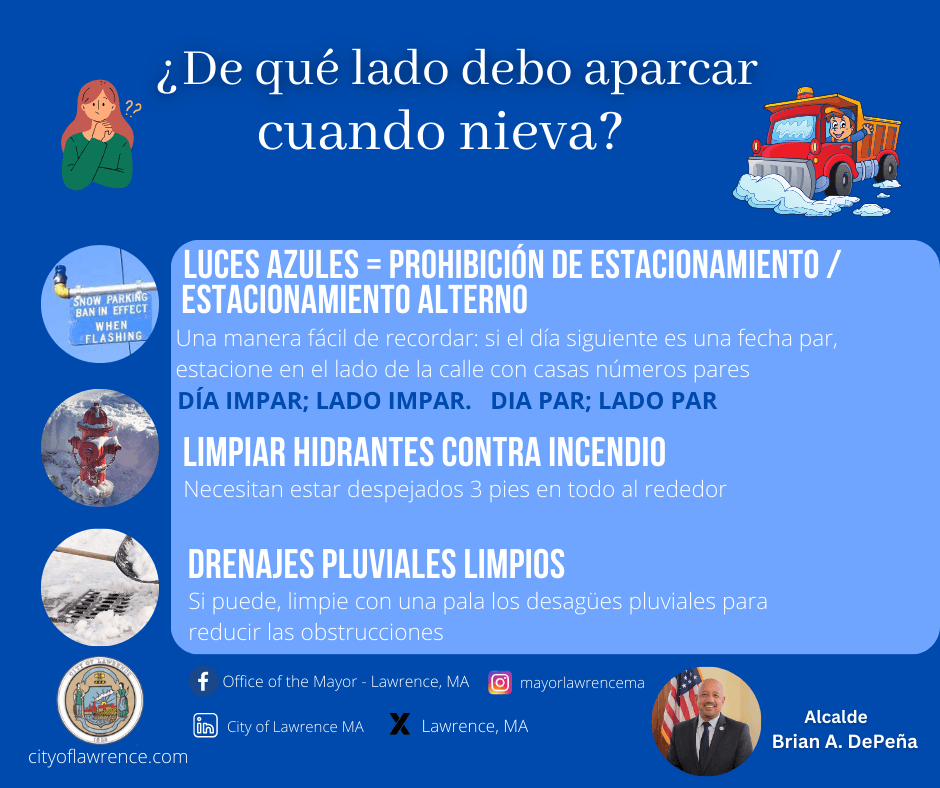 Snow Parking Ban-Spanish